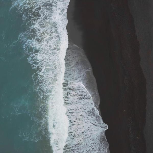 Iceland Balck Sand Beach