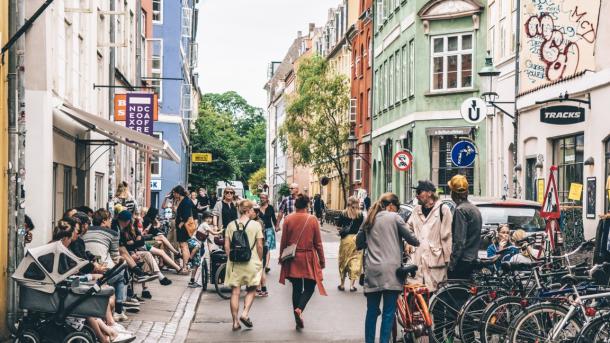 Shopping in the Latin Quarter in Copenhagen