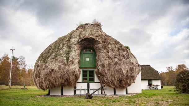 Traditioneel huis op Læsø