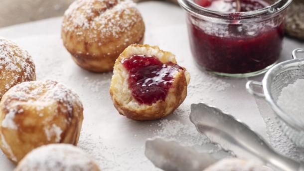 Æbleskiver, een lekkernij voor Kerstmis in Denemarken