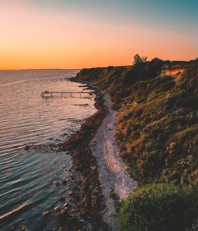 Overzicht van het Drøsselbjerg Strand