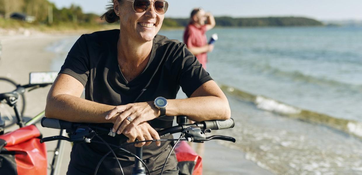 Fahrradfahren direkt an der Dänischen Ostsee in Djursland