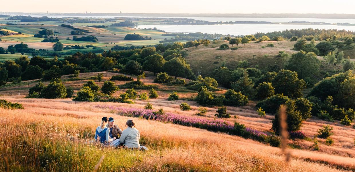 National Park Mols Bjerge in the Aarhus Region, Denmark