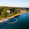 Die Unendliche Brücke bei Aarhus in Dänemark