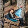 Children in hammock on Momhøje Naturcenter in Jutland