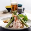 Smørrebrød med fisk og sjømat kalt stjerneskud som er en tradisjonell dansk rett