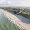 Vakantiehuizen aan zee in Søndervig in Denemarken, aan de Deense Noordzee 