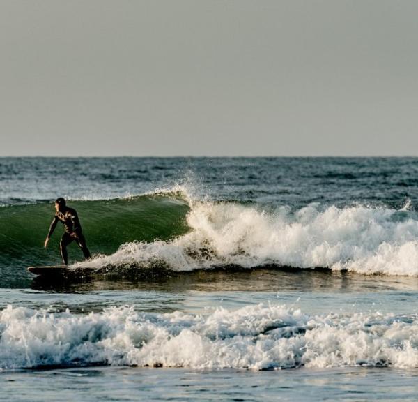 Surfing in Klitmoeller aka Cold Hawaii, North Jutland