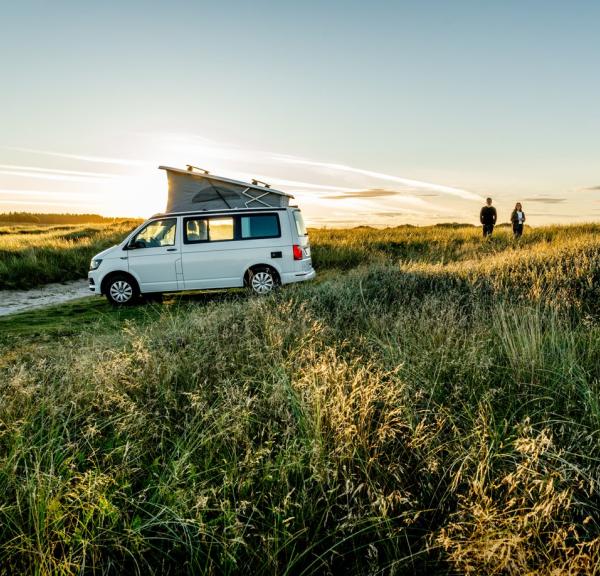 Camperbus in Hanstholm Jutland