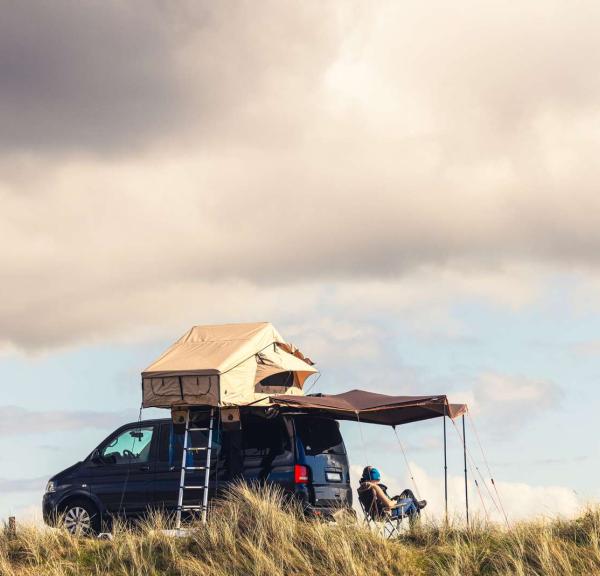 Camping at Vesterhavet in Denmark