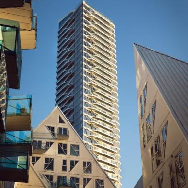 Isbjerget i Aarhus, Danmark