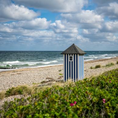 Beach hut in North Zealand